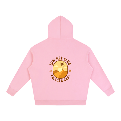 Cactus & Cars Oversize Fleeced Hoodie