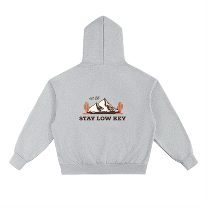 Stay Low Key Heavyweight Fleece Hoodie