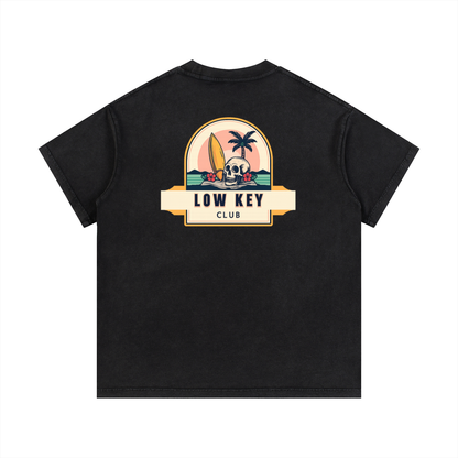 Surfs Up Vintage Wash Cotton T-Shirt