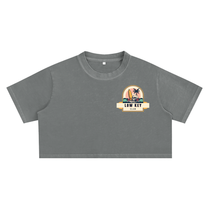 Surfs Up Crop Top