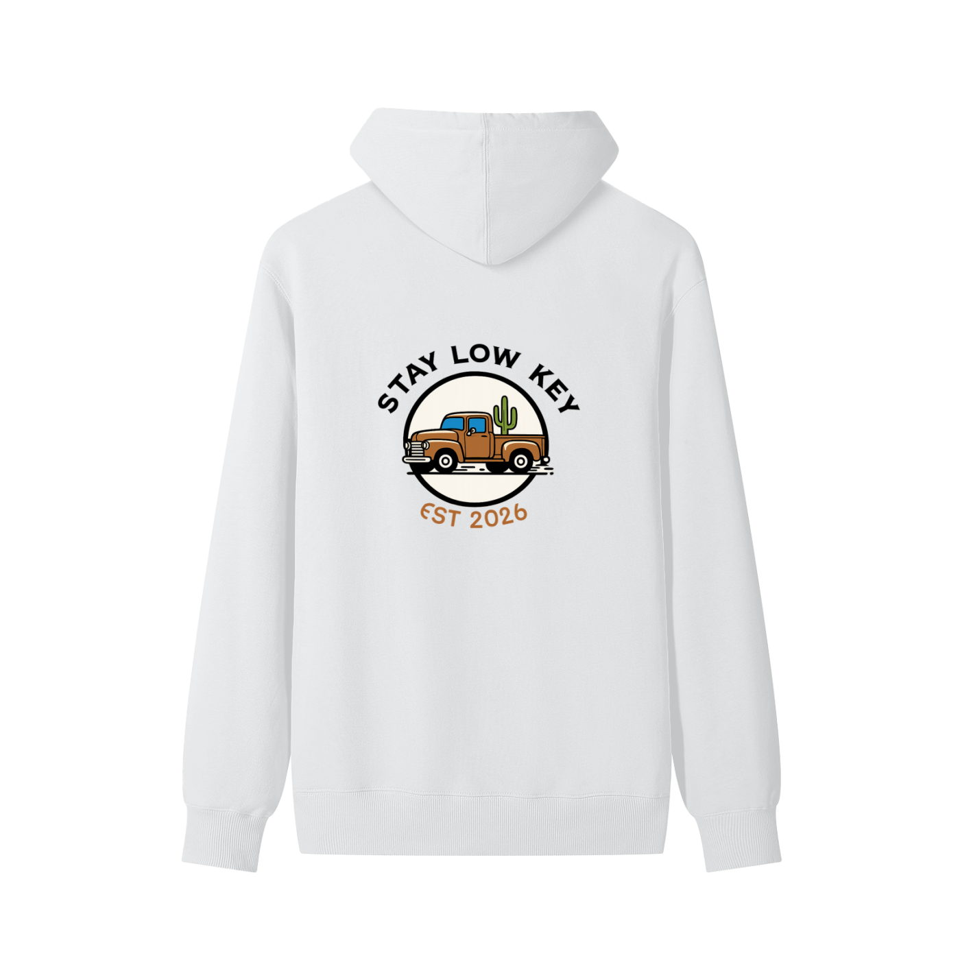 Abandoned Desert Unisex Cotton Hoodie