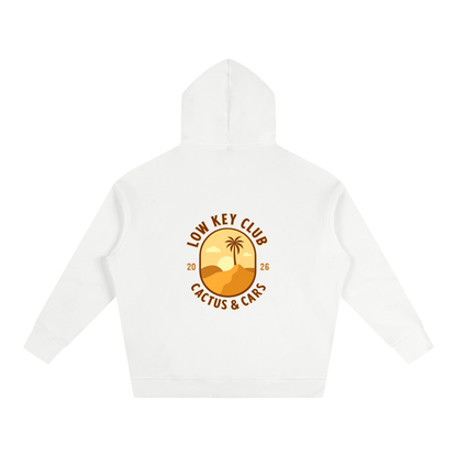 Cactus & Cars Oversize Fleeced Hoodie