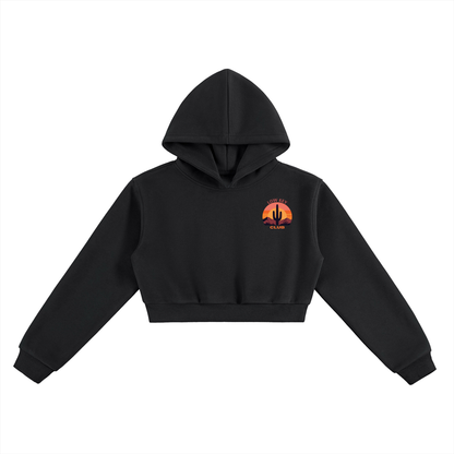 Summer Nights Essential Cropped Hoodie