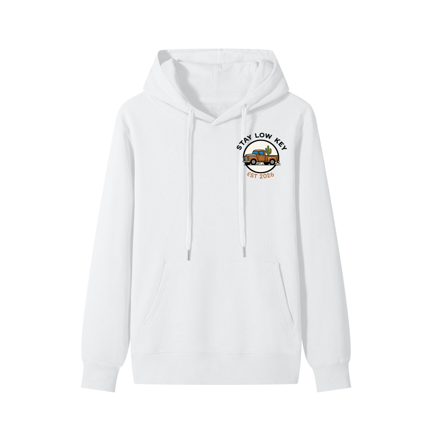 Abandoned Desert Unisex Cotton Hoodie