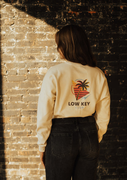 Retro Washed Cropped Sweatshirt