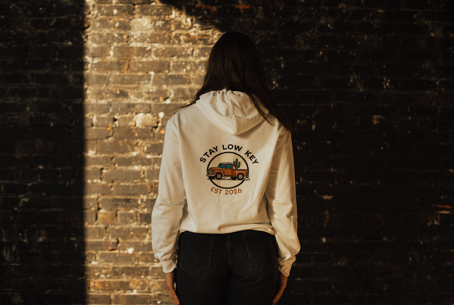 Abandoned Desert Unisex Cotton Hoodie