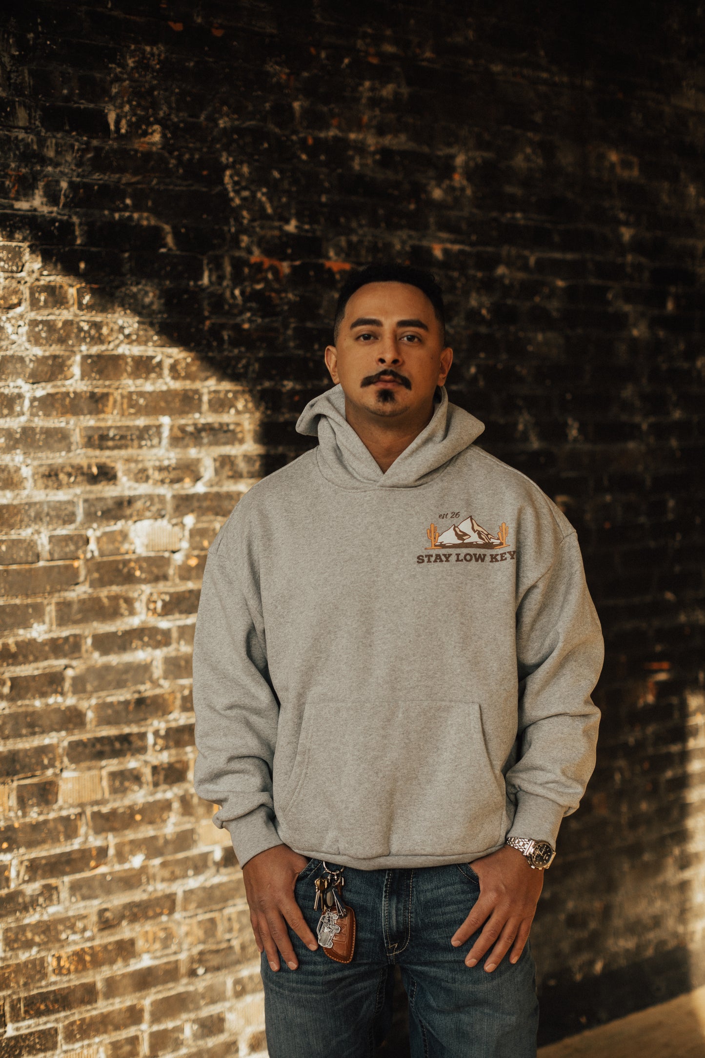 Stay Low Key Heavyweight Fleece Hoodie