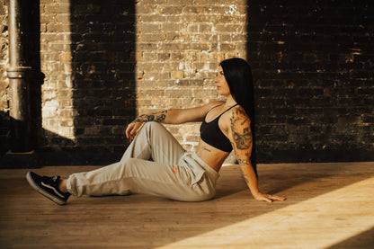Vintage Washed Cotton Sweatpants