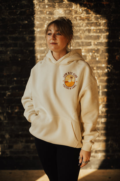 Cactus & Cars Oversize Fleeced Hoodie