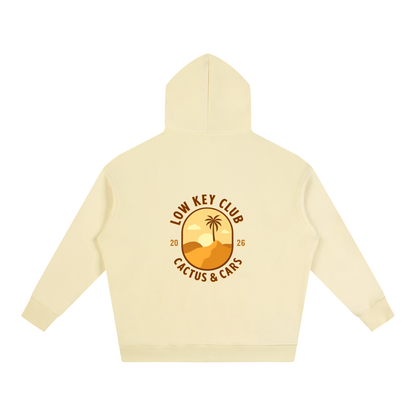 Cactus & Cars Oversize Fleeced Hoodie