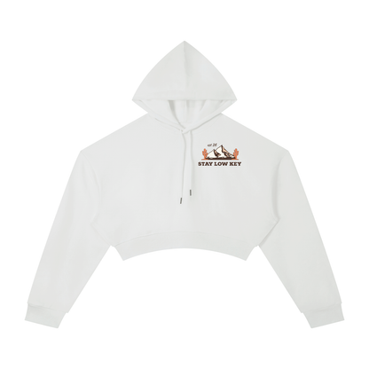 Stay Low Key Cropped Hoodie