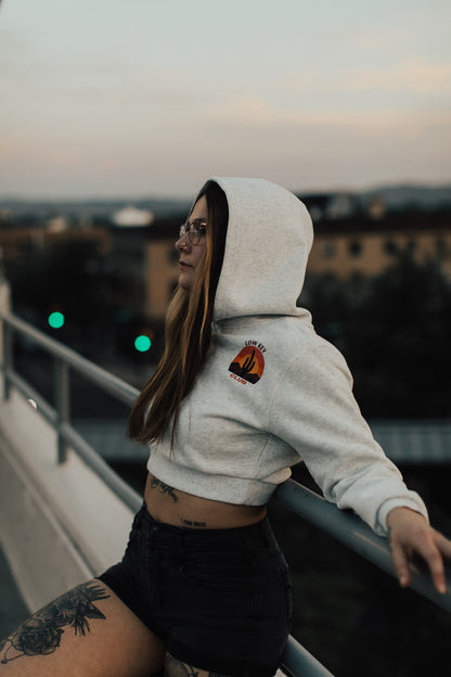 Summer Nights Essential Cropped Hoodie