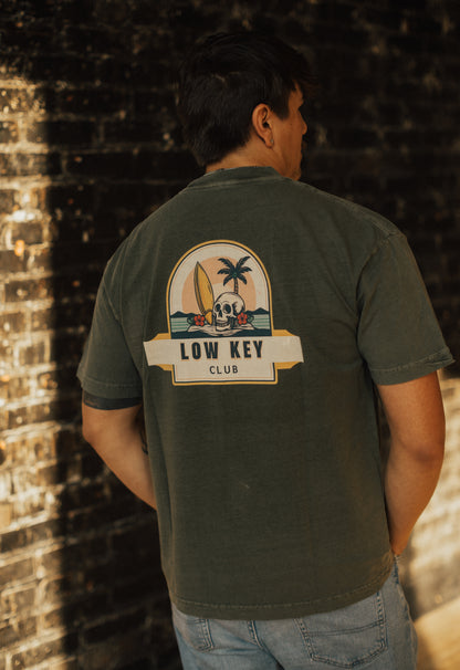 Surfs Up Vintage Wash Cotton T-Shirt