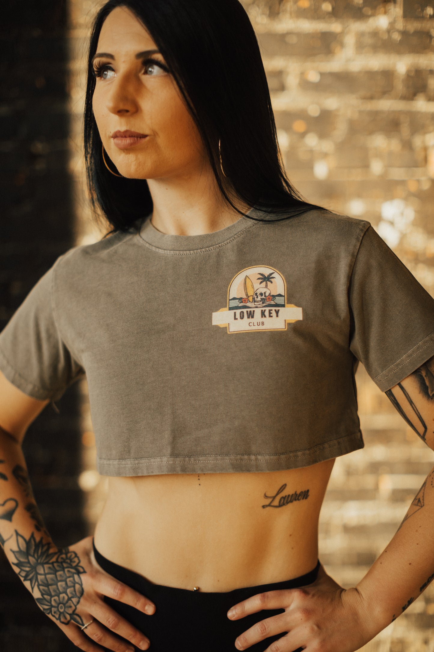 Surfs Up Crop Top