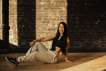 Vintage Washed Cotton Sweatpants
