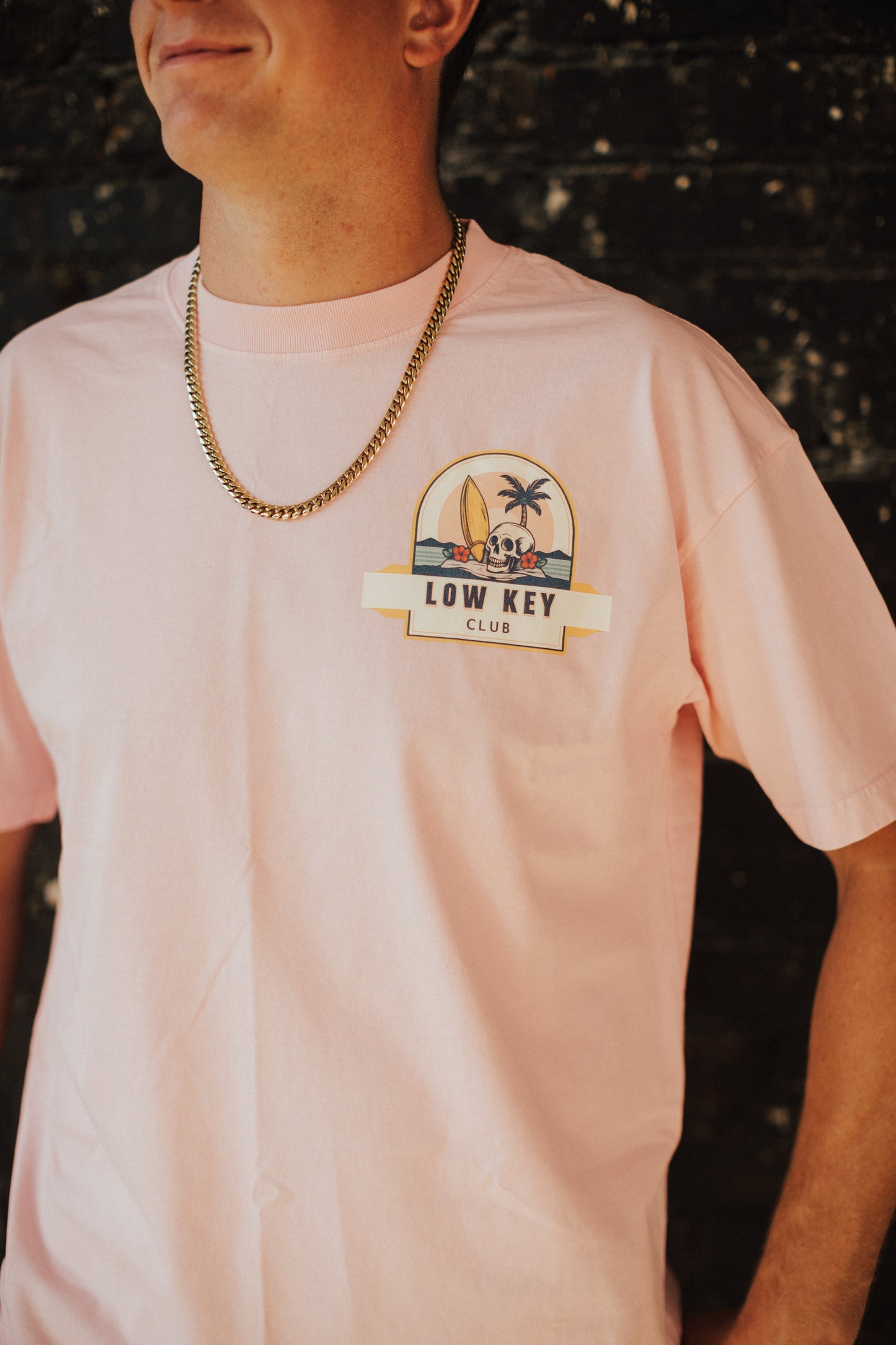 Surfs Up Vintage Wash Cotton T-Shirt